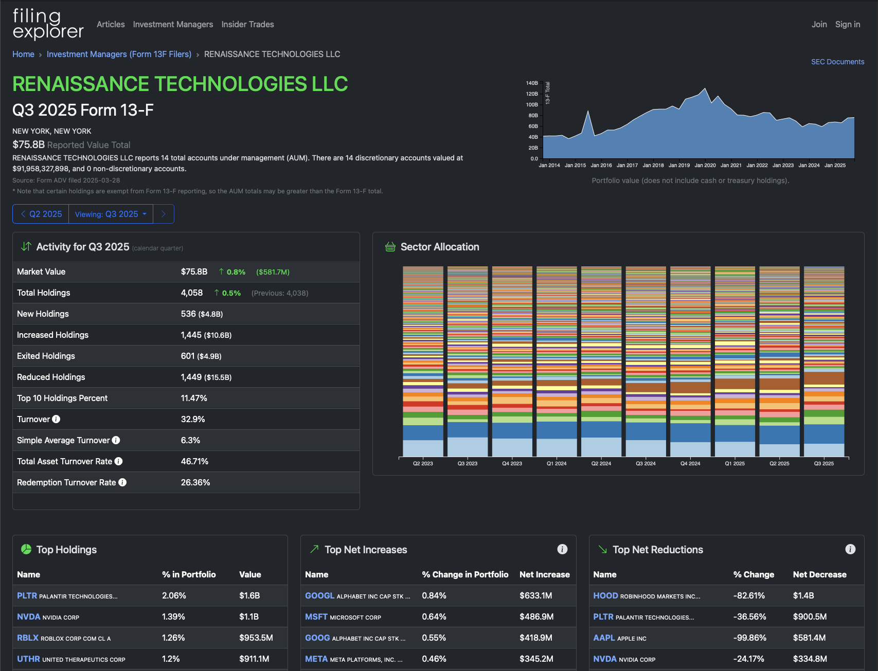 FilingExplorer preview
